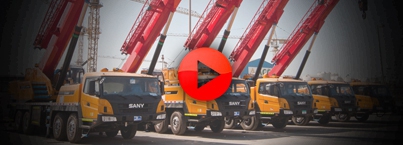 Launching of 1200 ton all terrain crane